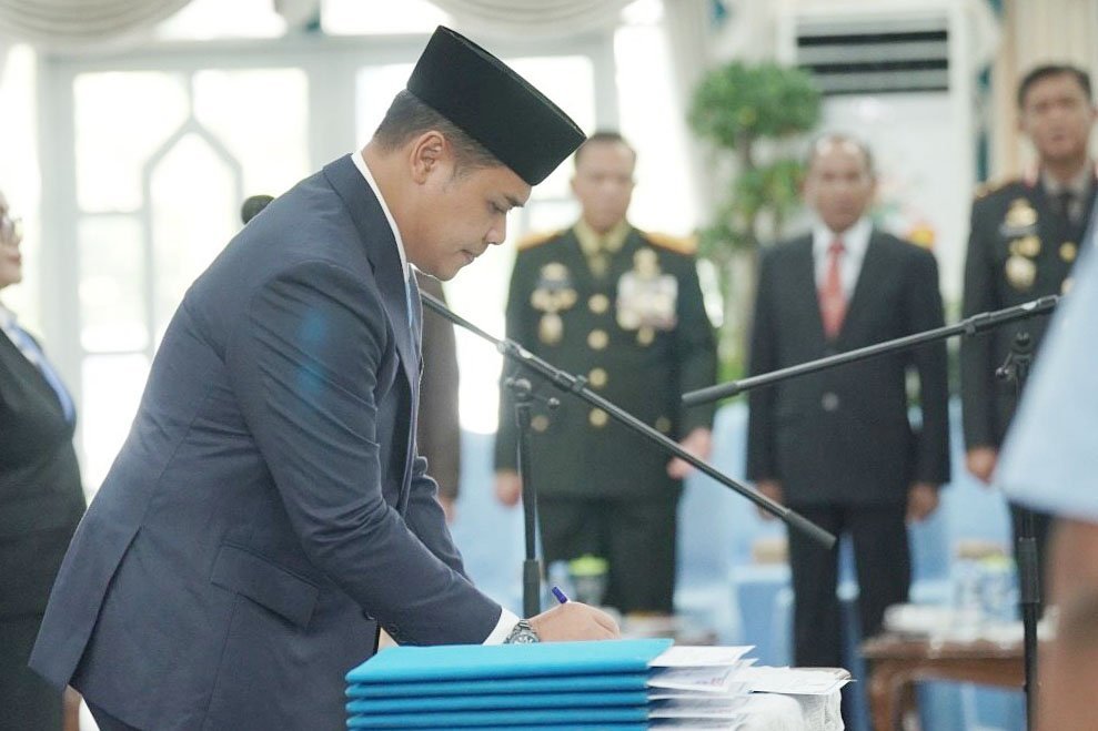 Muhammad Reza Prabowo Resmi Dilantik Jadi Kadisdik Definitif