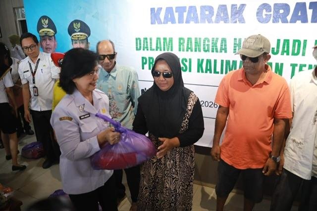Rangkaian Hari Jadi Kalteng, Pemprov Gelar Operasi Katarak Gratis