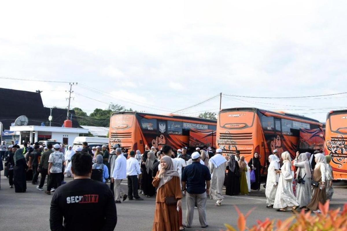 Pemkab Gelar Penyambutan Jemaah Haji Barito Utara