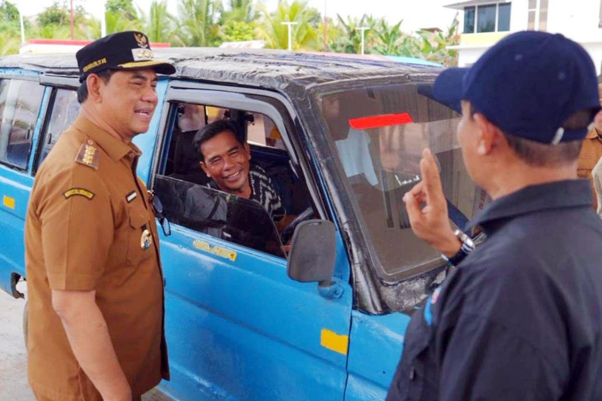 Bupati Barito Utara Tinjau 5 Lokasi Strategis, Pastikan Layanan Vital Berjalan Baik