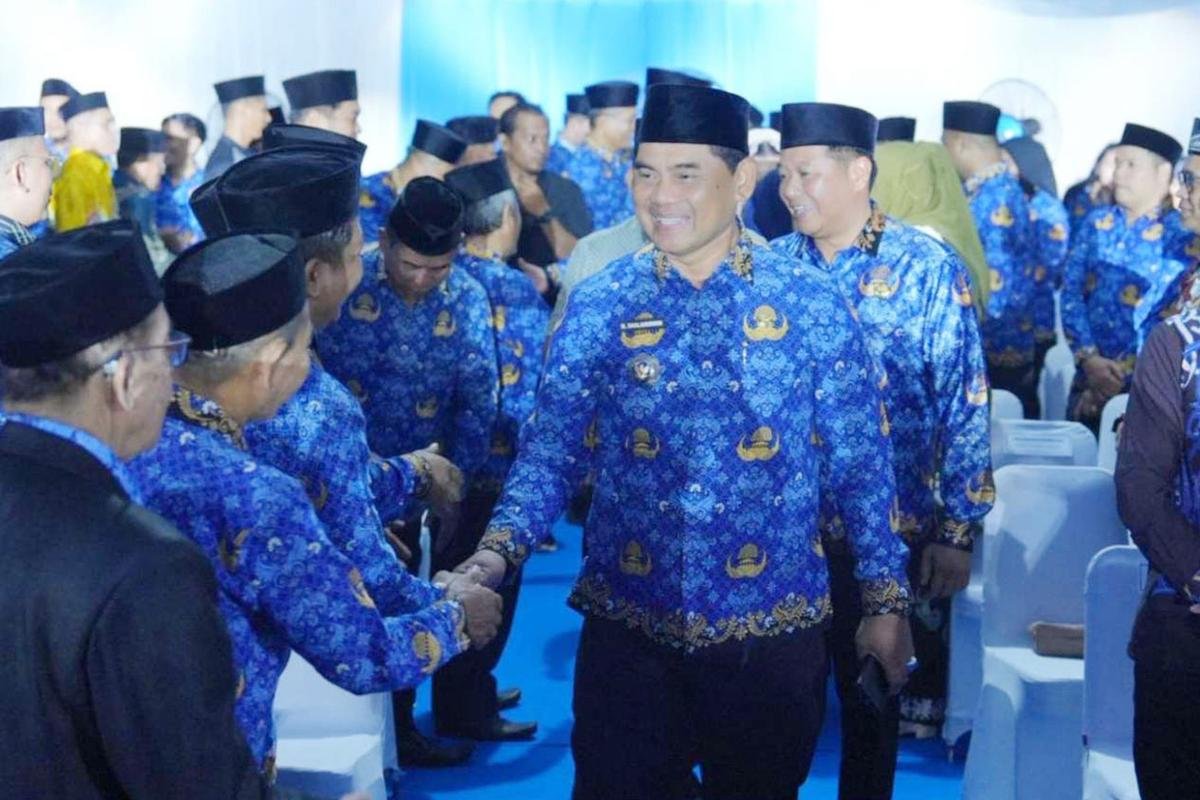 Hadiri Pembukaan MTQ Ke VIII KORPRI di Puruk Cahu, Bupati Beri Dukungan Kafilah Barito Utara
