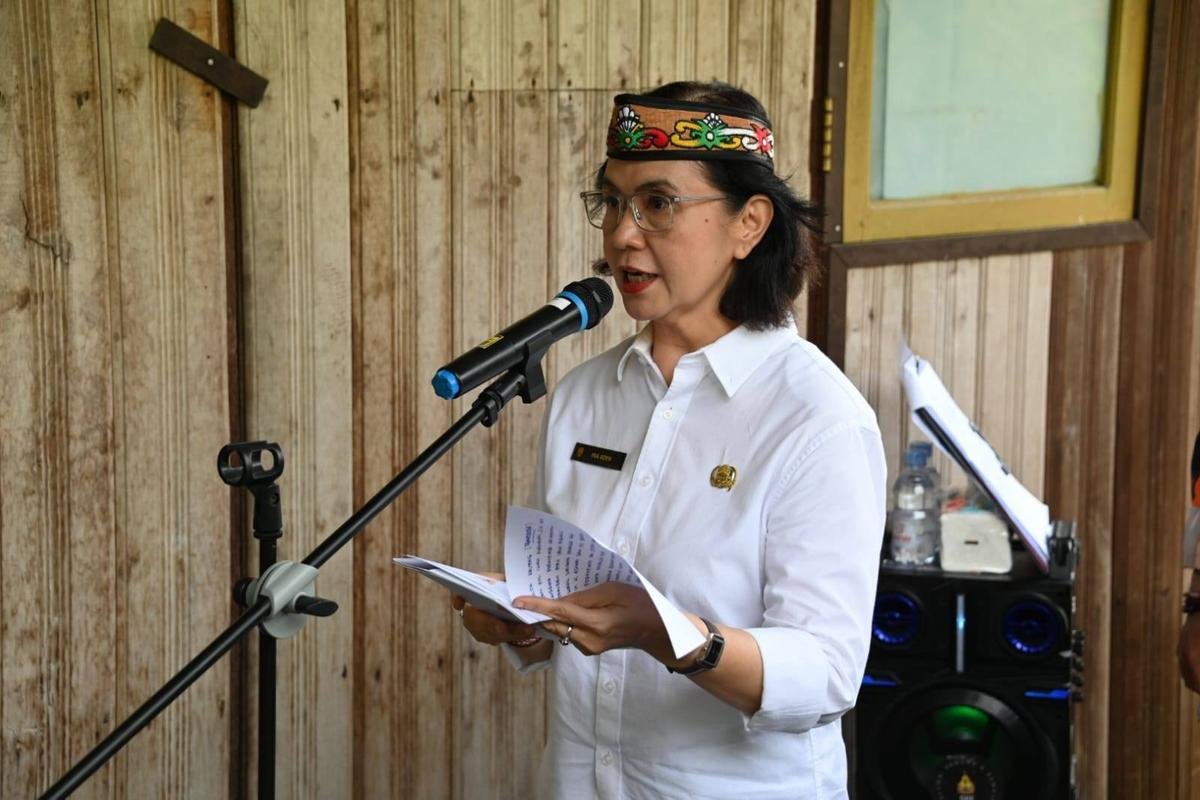 Pemprov Kalteng Apresiasi Pembangunan Posko Terpadu Gerakan Dayak Anti Narkoba