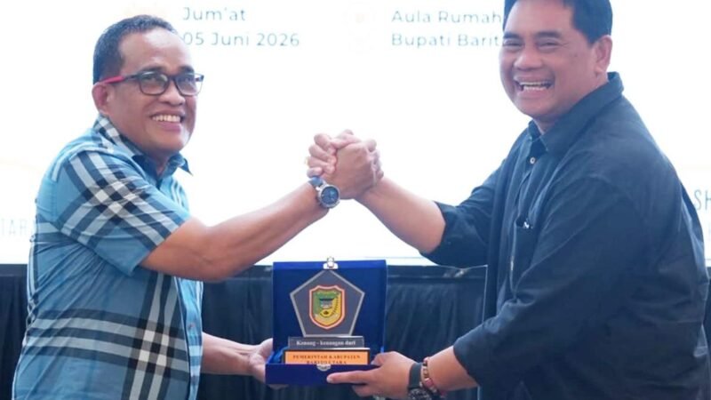 Silaturahmi dan Ramah Tamah Pemkab Barito Utara Bersama Bupati Hulu Sungai Utara
