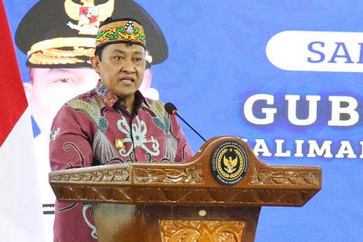 Wagub Edy Pratowo Hadiri Acara Pisah Sambut Kakanwil Ditjenpas Kalteng