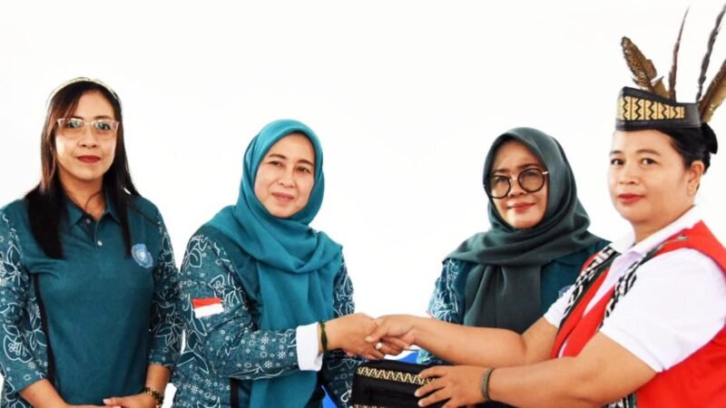 Kunjungi Pengrajin di Desa Tambaba, Ketua TP PKK Barito Utara Dorong Pelestarian Anyaman Rotan
