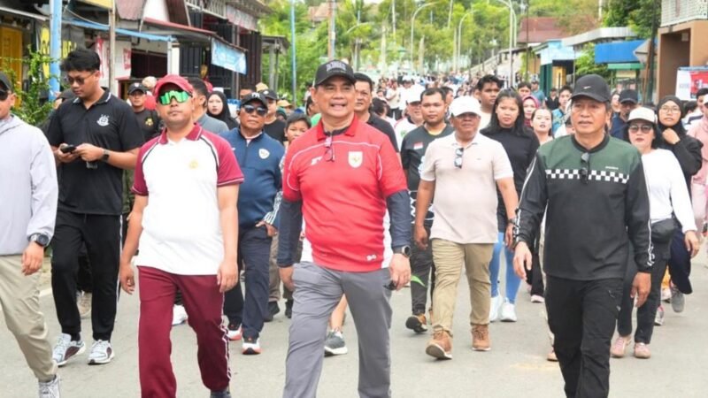 Bupati Barito Utara Resmi Launching CFD, Dorong Gaya Hidup Sehat dan Penguatan UMKM
