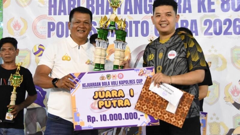 Kapolres Cup 2026 Sambut Hari Bhayangkara ke-80, Kresna Barut Putra dan Putri Borong Gelar Juara
