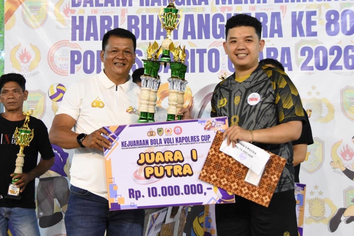 Kapolres Cup 2026 Sambut Hari Bhayangkara ke-80, Kresna Barut Putra dan Putri Borong Gelar Juara