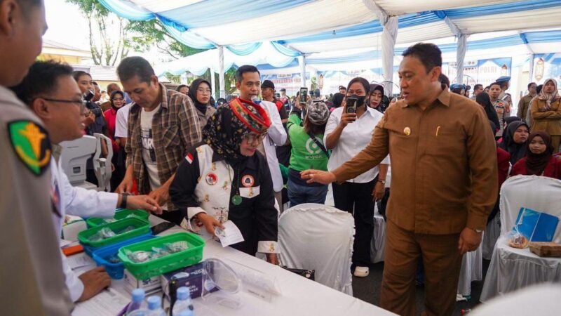 Wagub Edy Pratowo Apresiasi Bakti Kesehatan Polda Kalteng Peringati Hari Bhayangkara ke-80