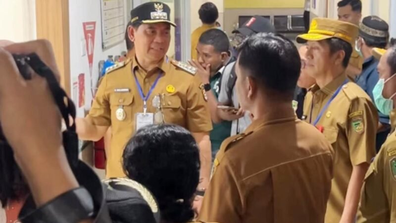 Komitmen Tingkatkan Kualitas Pelayanan Kesehatan, Bupati Barito Utara Tinjau RSUD Muara Teweh