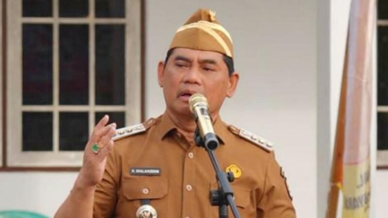 Pimpin Apel Pagi di Dinsos PMD dan BKPSDM, Bupati Barito Utara Tekankan Disiplin dan Profesionalisme