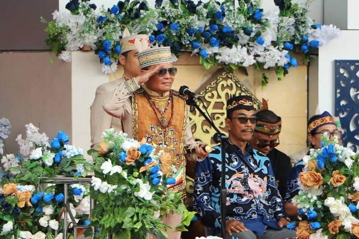 Gubernur Kalimantan Tengah Pimpin Upacara Peringatan Hari Jadi Barito Utara ke-76