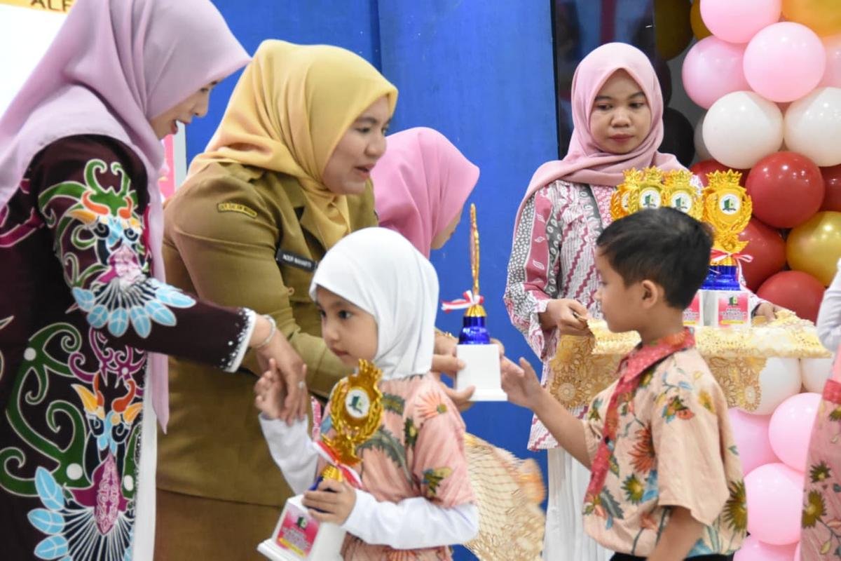 Bunda PAUD Barito Utara Hadiri Tasyakur Akhirussanah 2025/2026 Yayasan Maju Bersama