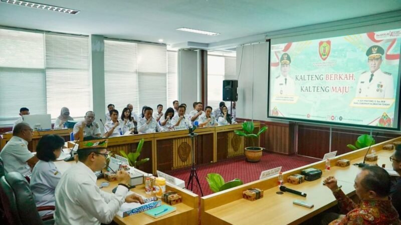 Pemprov Kalteng Gelar Rakor Persiapan Kunjungan Tim Stranas PK untuk Penguatan Pencegahan Korupsi