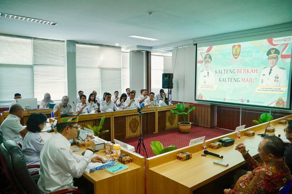 Pemprov Kalteng Gelar Rakor Persiapan Kunjungan Tim Stranas PK untuk Penguatan Pencegahan Korupsi