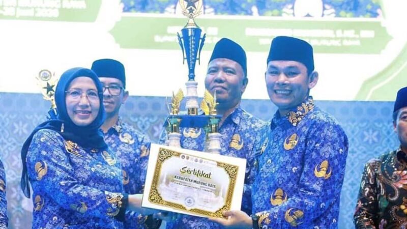 Kabupaten Murung Raya Sabet Juara Umum pada MTQ VIII KORPRI Kalteng