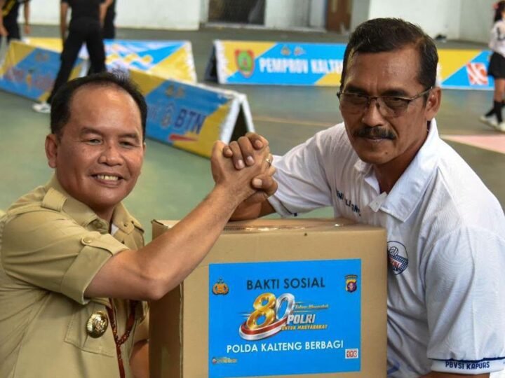 Gubernur Kalteng Buka Turnamen Bola Voli Kapolda Cup II Tahun 2026, Rangkaian Peringatan Hari Bhayangkara ke-80