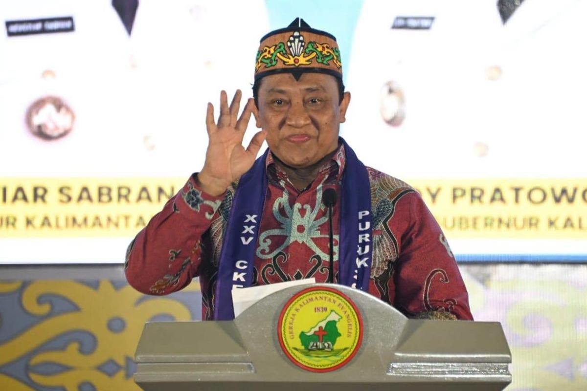 Wagub Kalteng Edy Pratowo Buka Sinode Umum Ke-25 GKE