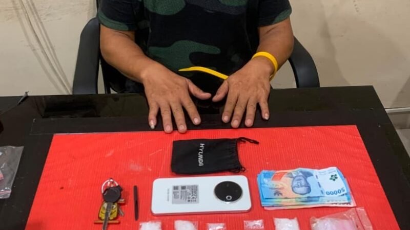 Diduga Edarkan Sabu, Pria 44 Tahun Diamankan Satresnarkoba Polresta Palangka Raya dengan Barang Bukti 39,73 Gram