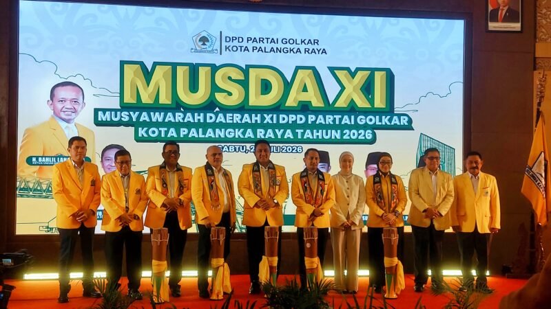 Musda XI Golkar Palangka Raya: Momentum Strategis Konsolidasi, Transformasi Digital, dan Regenerasi Kepemimpinan