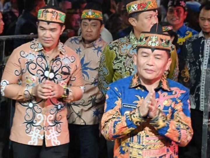 Gubernur Kalteng Hadiri Huma Betang Night Meriahkan Hari Jadi Kabupaten Pulang Pisau yang ke – 24