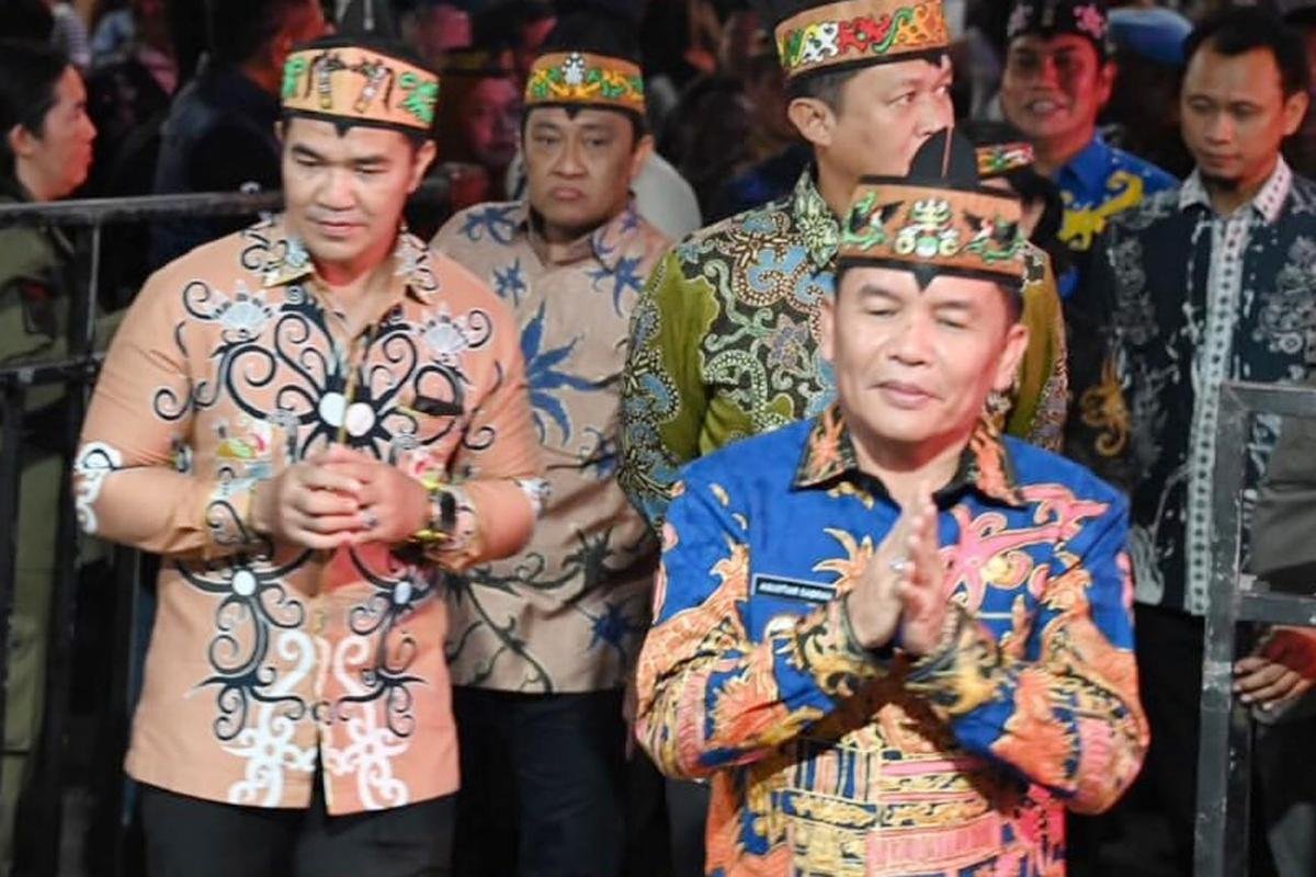 Gubernur Kalteng Hadiri Huma Betang Night Meriahkan Hari Jadi Kabupaten Pulang Pisau yang ke – 24