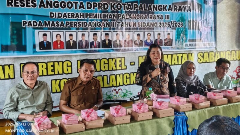 DPRD Palangka Raya Serap Aspirasi Warga Bereng Bengkel: Dorong Perbaikan Jalan, Kesehatan, dan Pendidikan