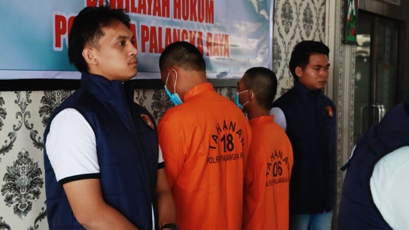Ungkap Dugaan Karhutla, Satreskrim Polresta Palangka Raya Amankan Dua Terlapor