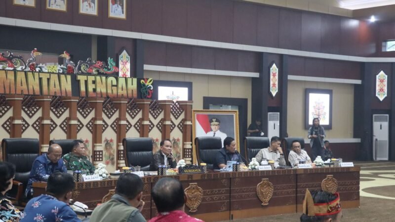 Perkuat Sinergi Penanganan Karhutla, Kapolresta Palangka Raya Hadiri Rakor Bersama Pemprov Kalteng