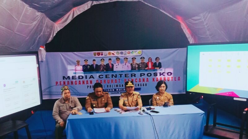 Tanggap Darurat Karhutla Kalteng: Gubernur Agustiar Sabran Perkuat Strategi Pembasahan Gambut dan Mobilisasi Personel