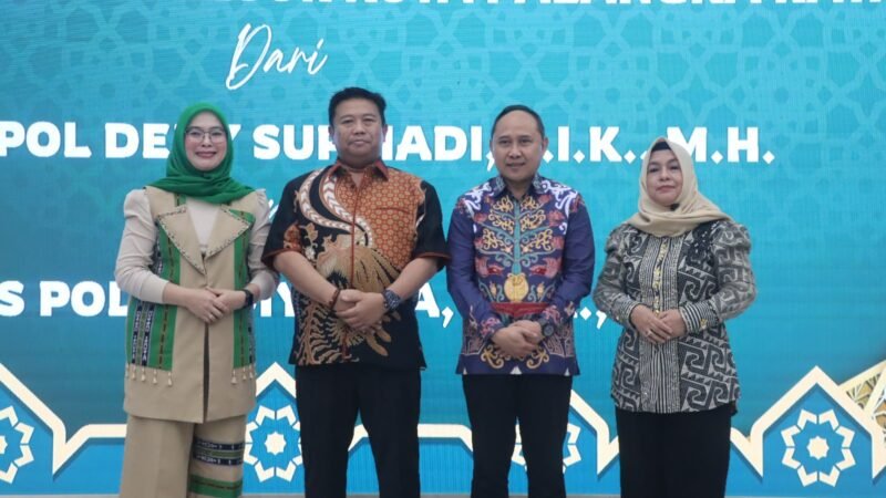 Perkuat Sinergitas, Kapolresta Palangka Raya Laksanakan Kenal Pamit dengan Unsur Forkopimda Kota